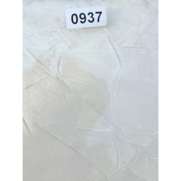 Y2K Babydoll Top Size Large Ivory White Silky Coquette Dainty Romantic Fairy - Picture 10 of 10